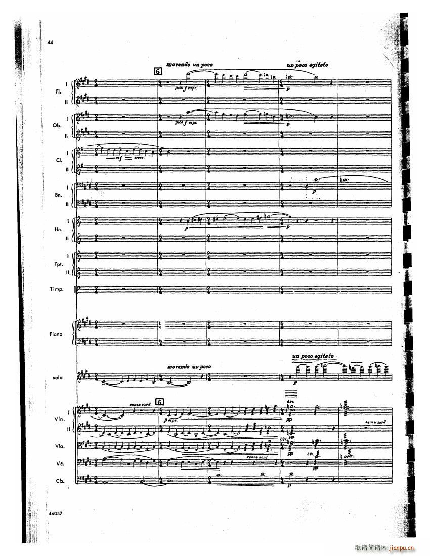 Barber op 14 Violin Concerto Score ()3
