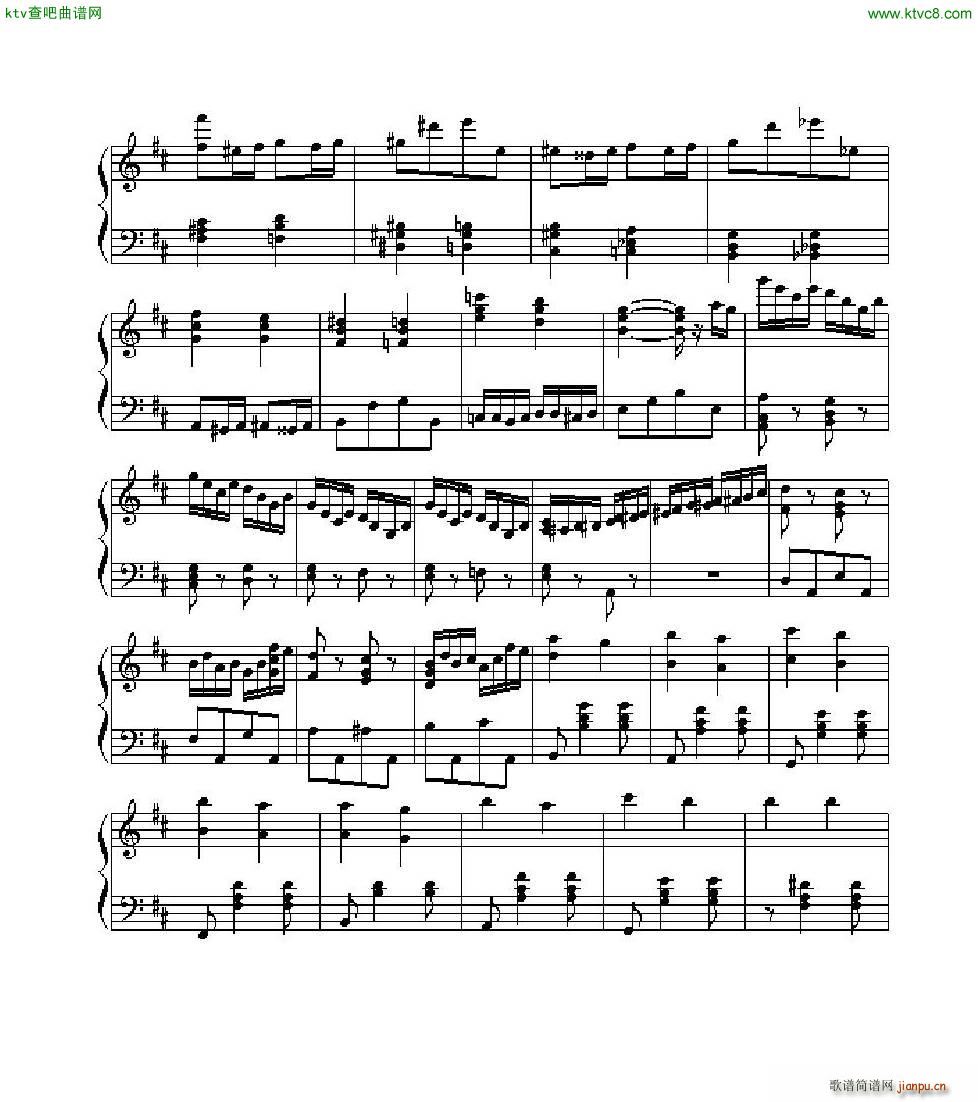 Elgar Pomp and Circumstance Op 39(钢琴谱)8
