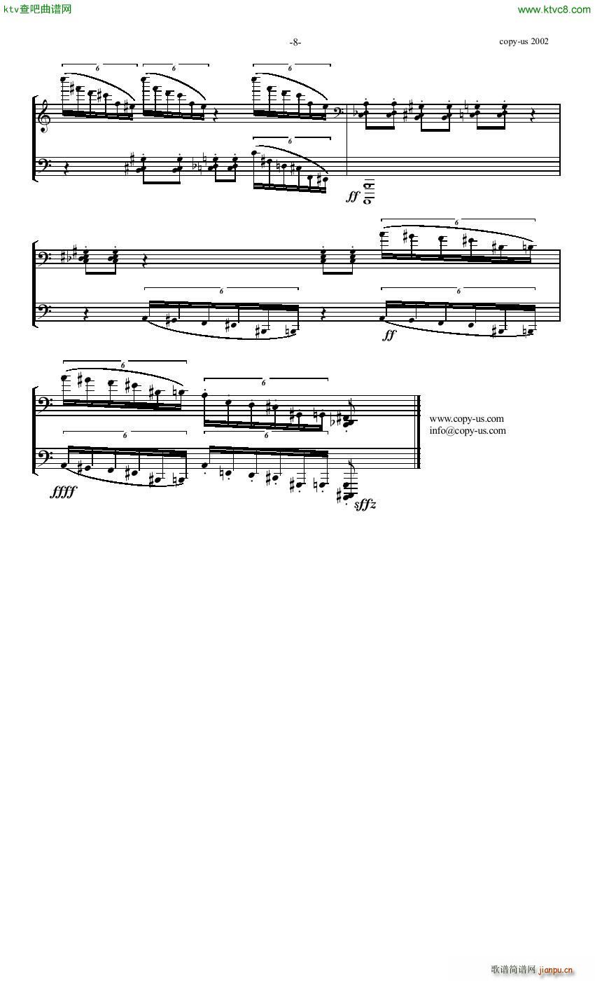 Heiner Frost Toccata for piano()7