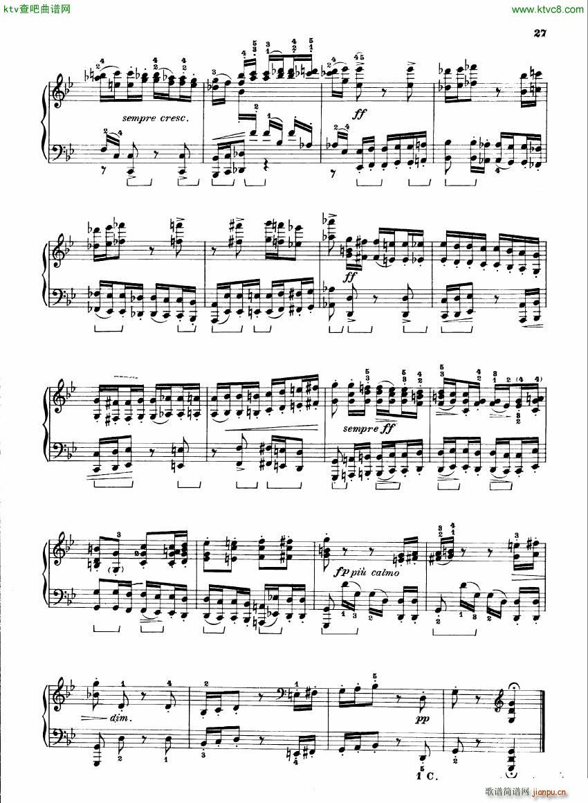 Busoni op37 Twenty Four Preludes ()19