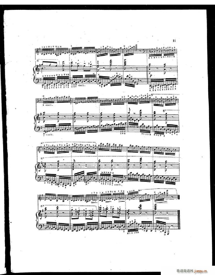 Czerny Etudes de la Velocite()28