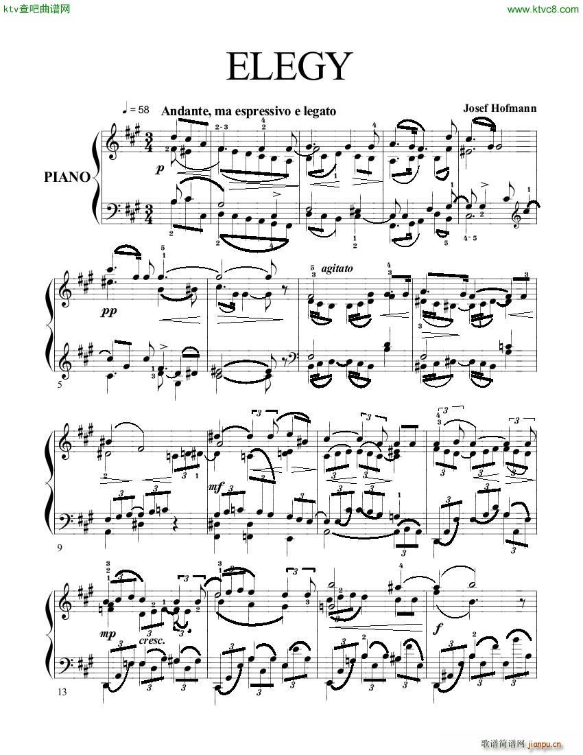 hofmann elegy()1