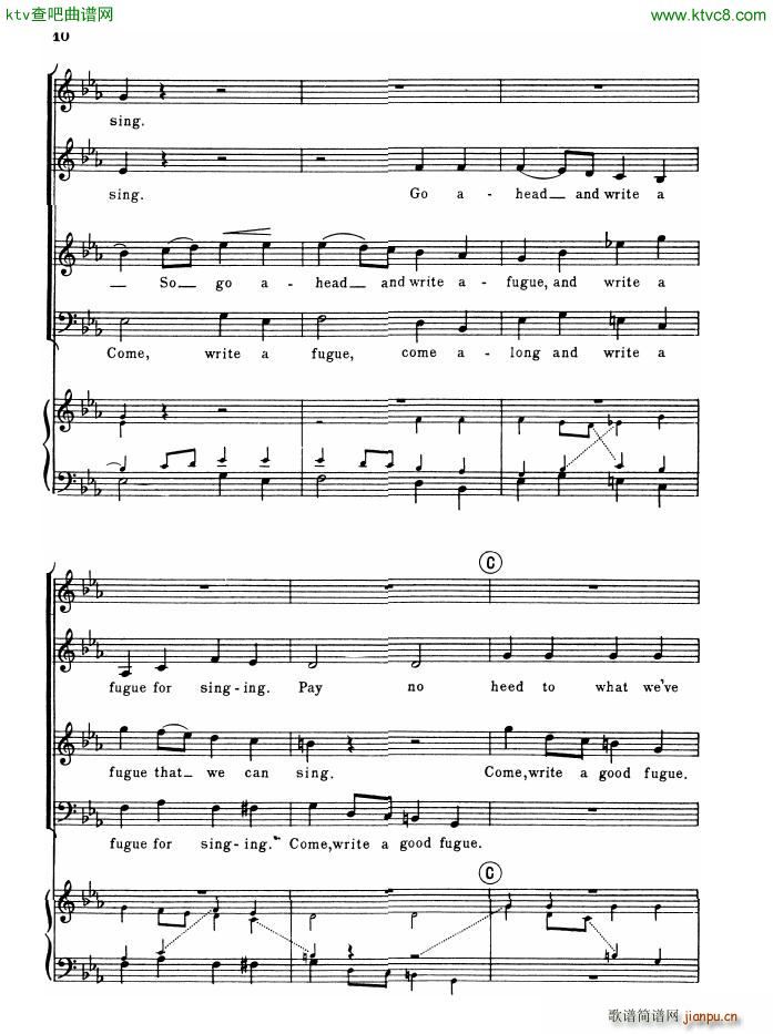 Gould Glenn So you want to write a fugue()8