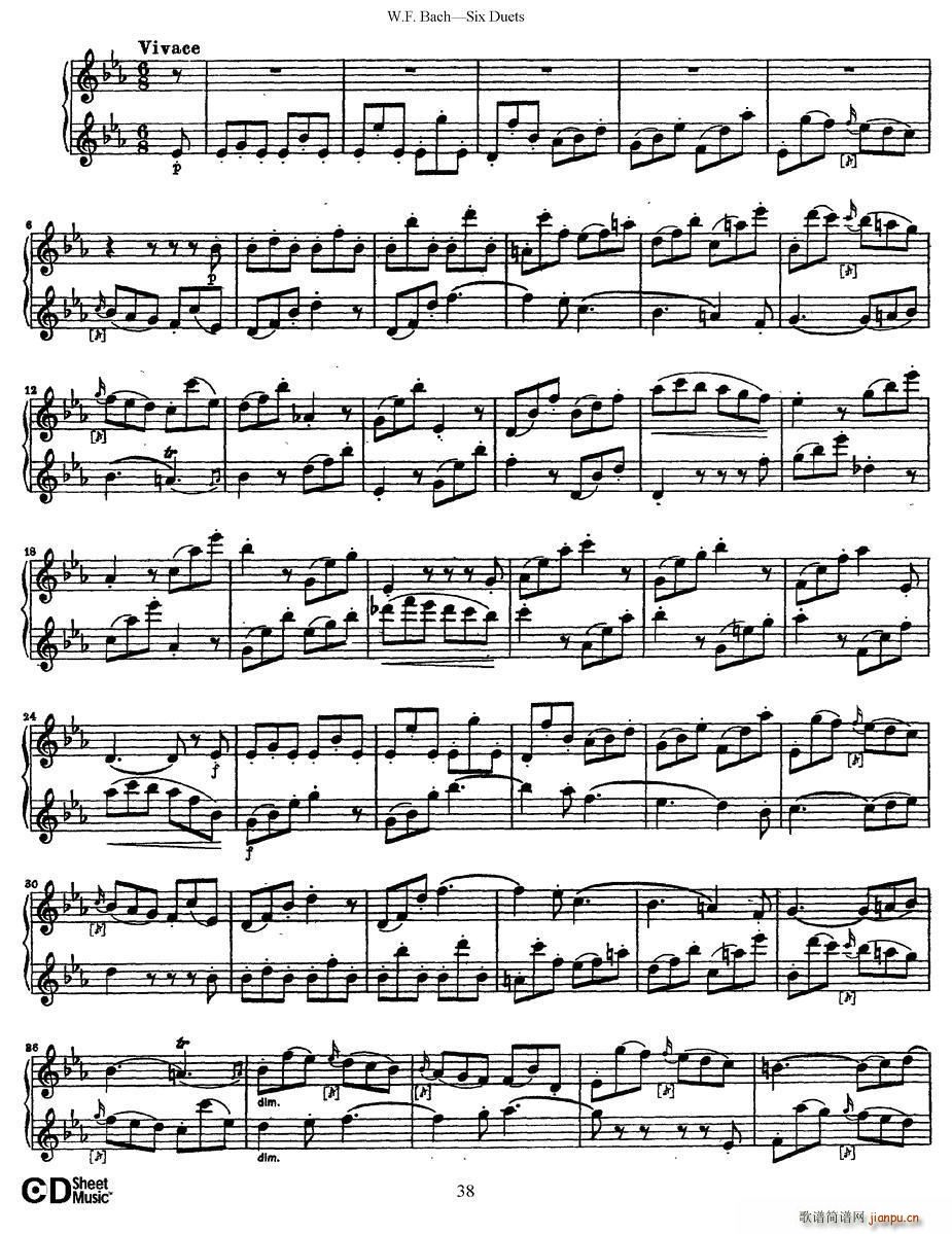 Six Duets(ָ)9