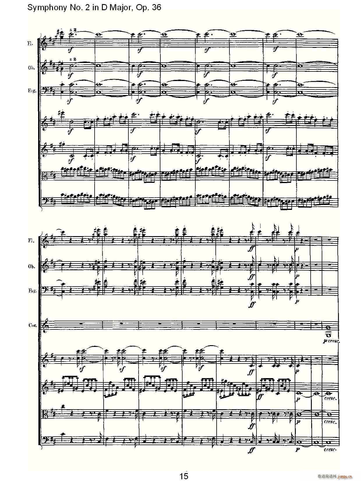 Symphony No. 2 in D Major, Op. 36(ʮּ)15