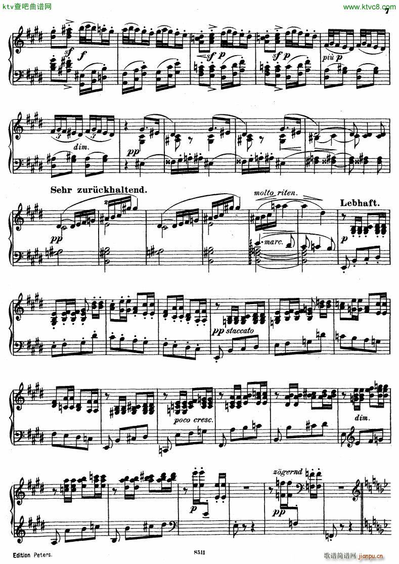 D Albert op 16 no 3 Intermezzo()6