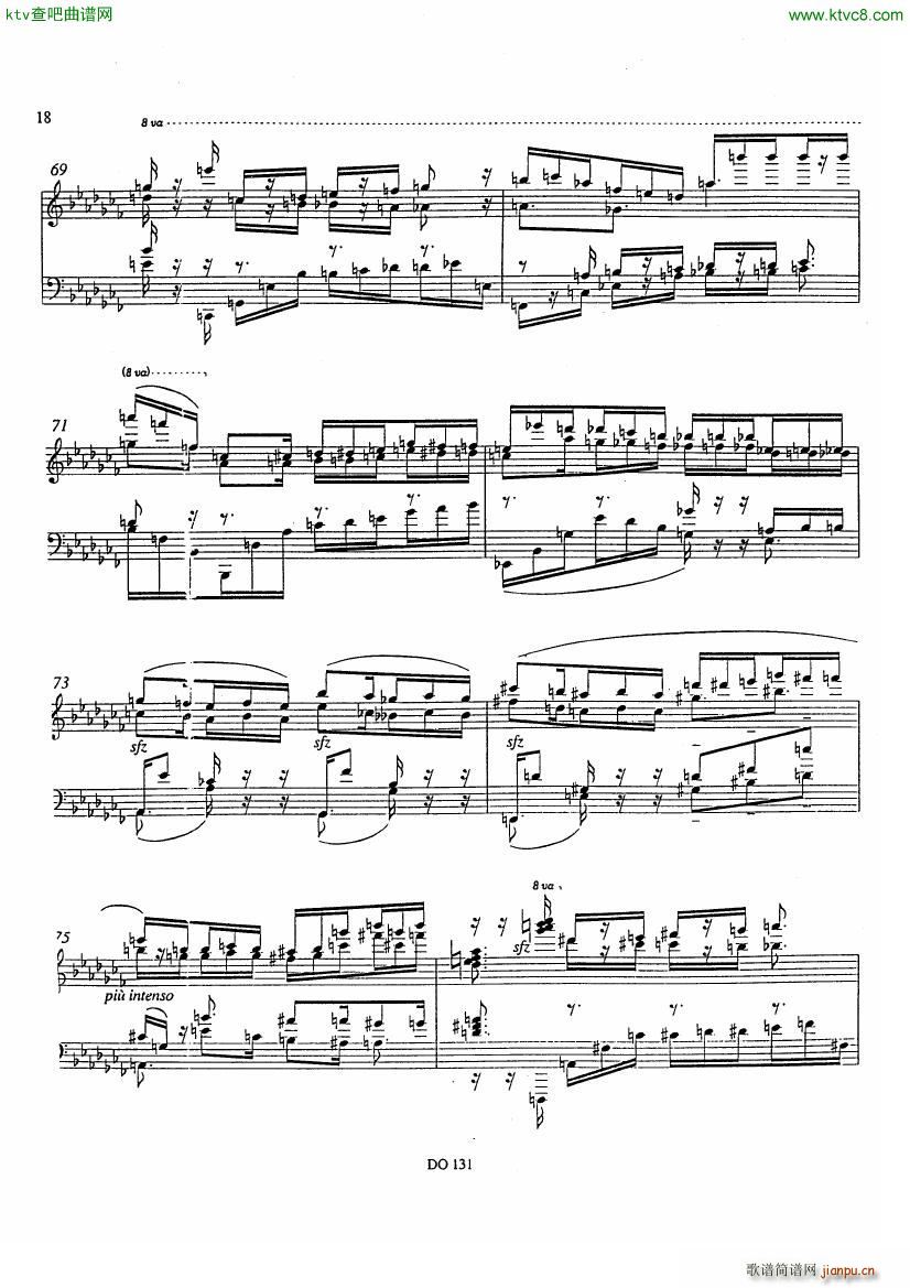 Etude No 12 Prlude et Fugue()16