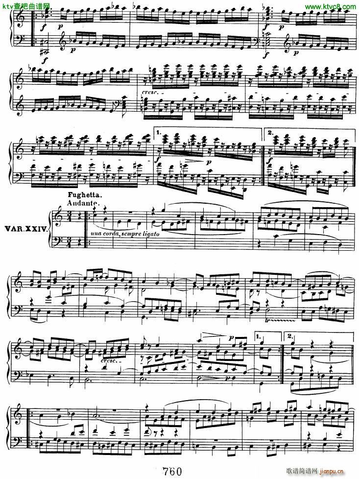 Beethoven op 120 Diabelli Variations()20