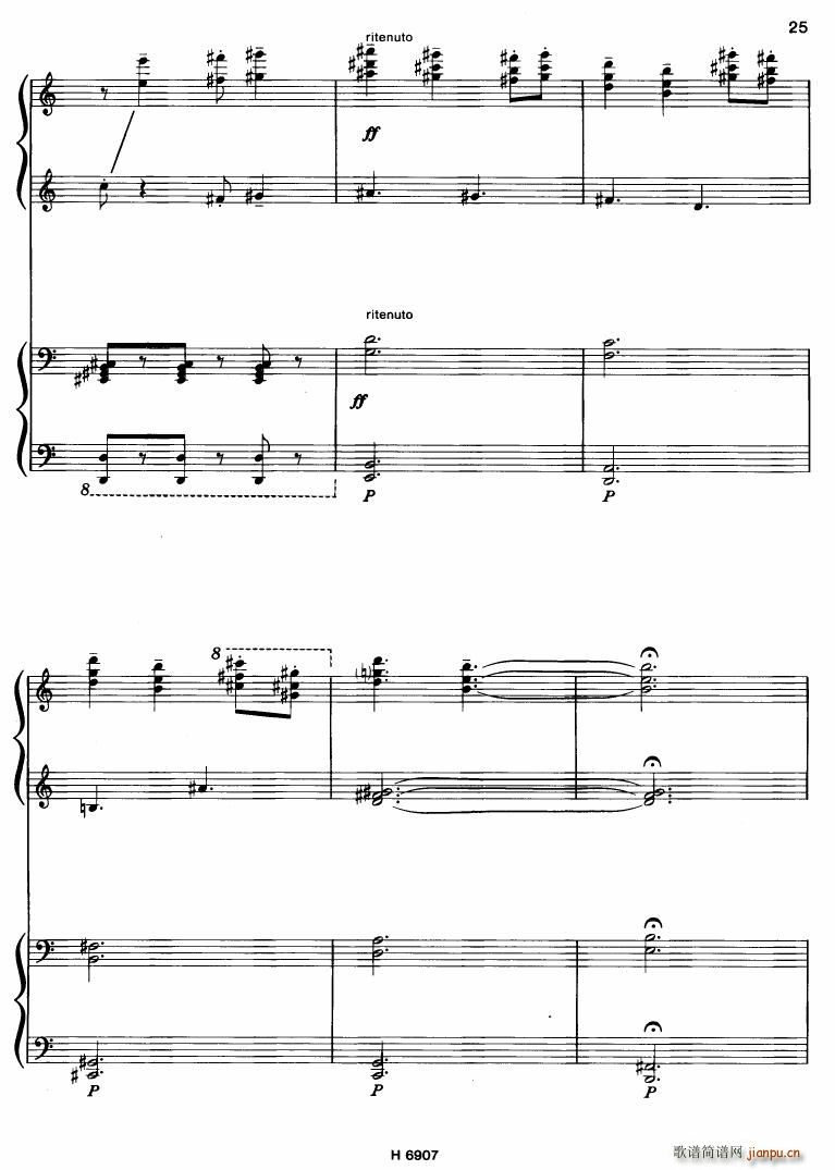 Barton Sonatina for 4 hands()25