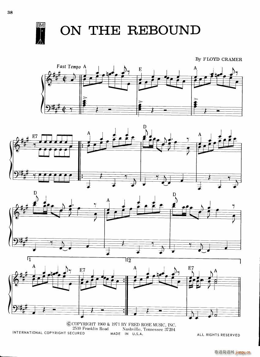 Floyd Cramer Hits()33