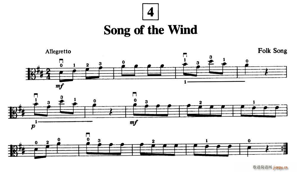Song of the Wind (ʮּ)1