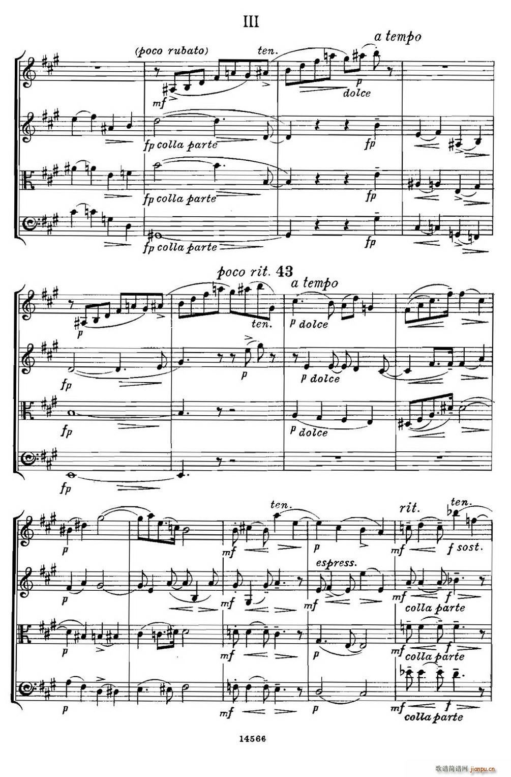 QUARTET Op 83  ()7