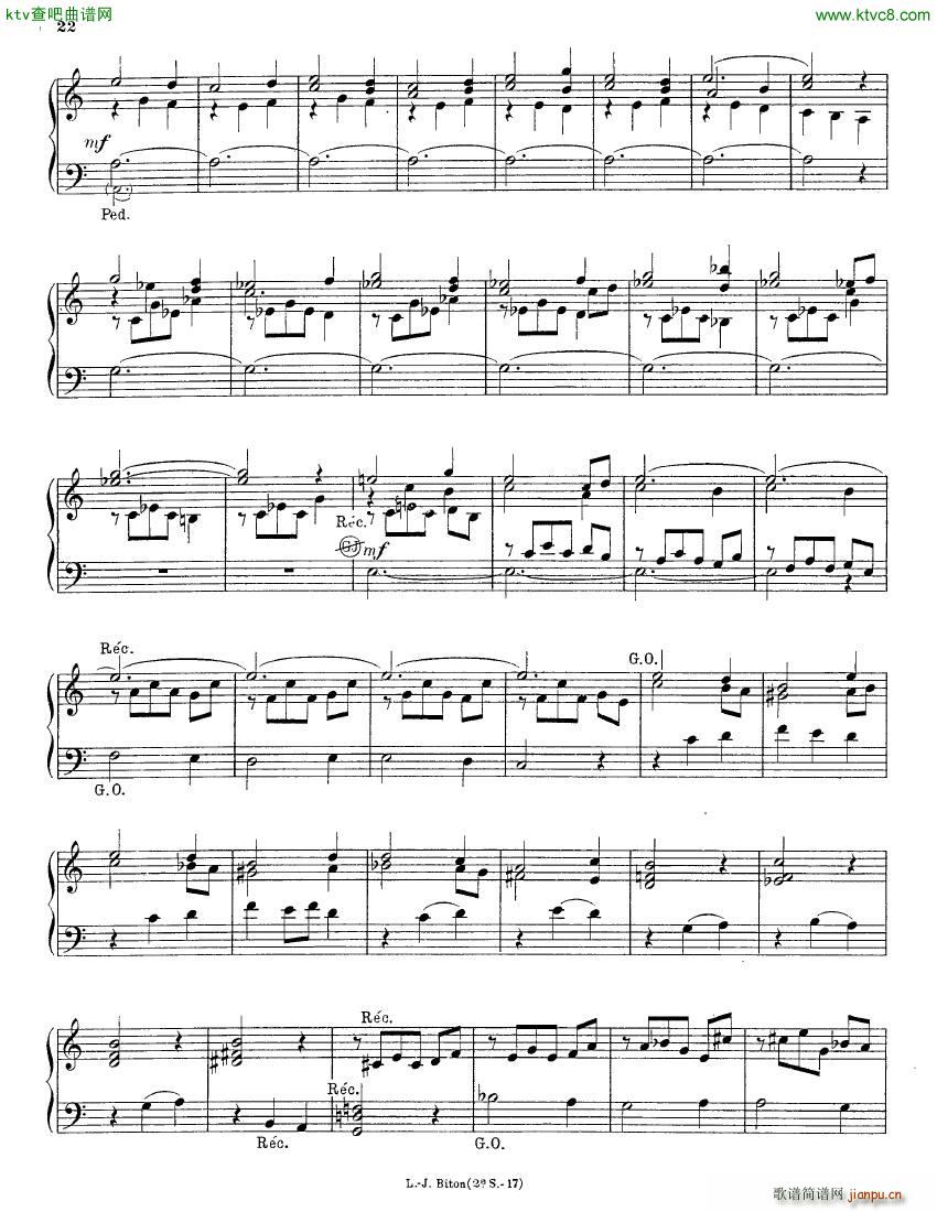 Alain Albert 15 Pieces organ()22