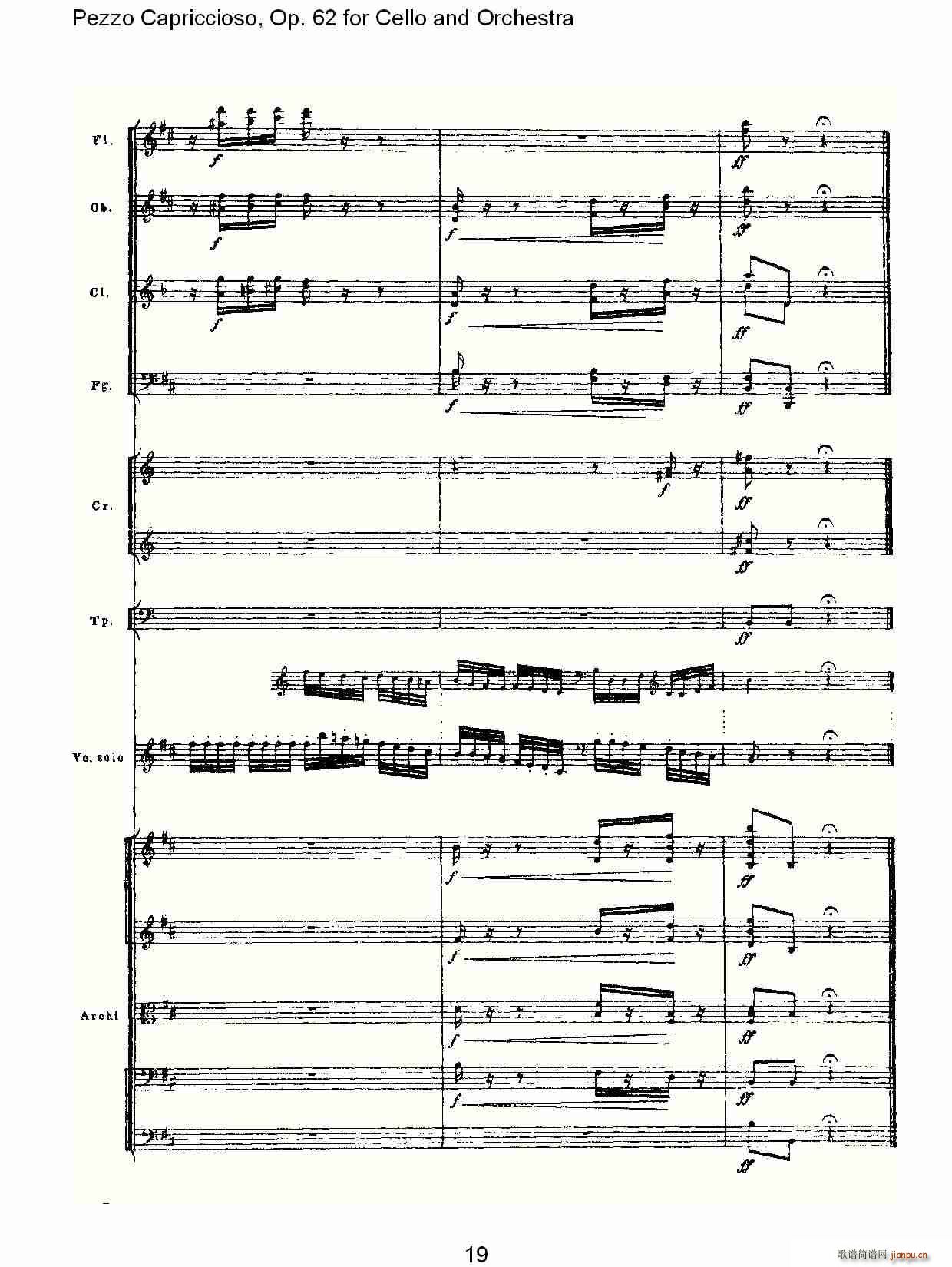 Pezzo Capriccioso, Op.62()19