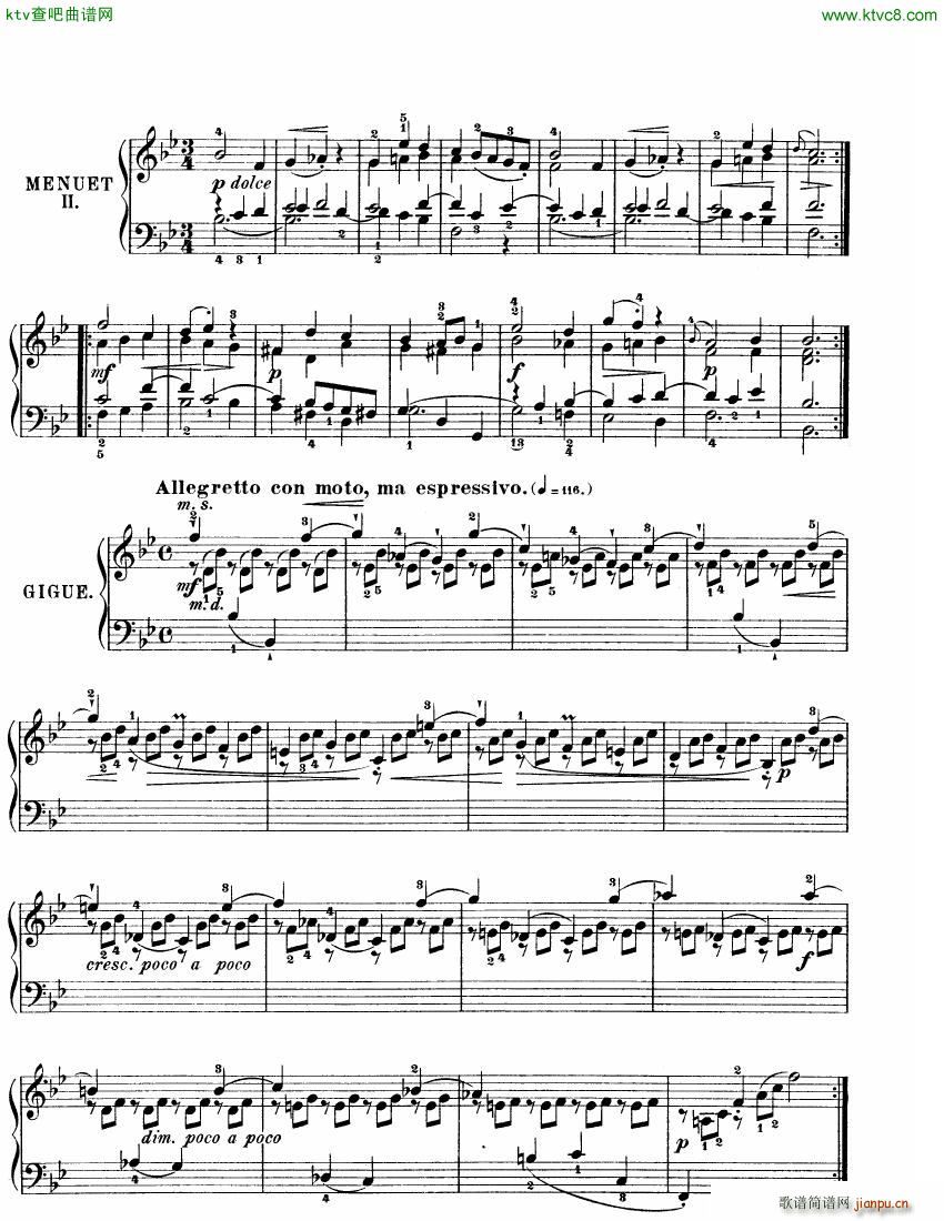 Bach JS BWV 825 Partita no 1 in Bb()12