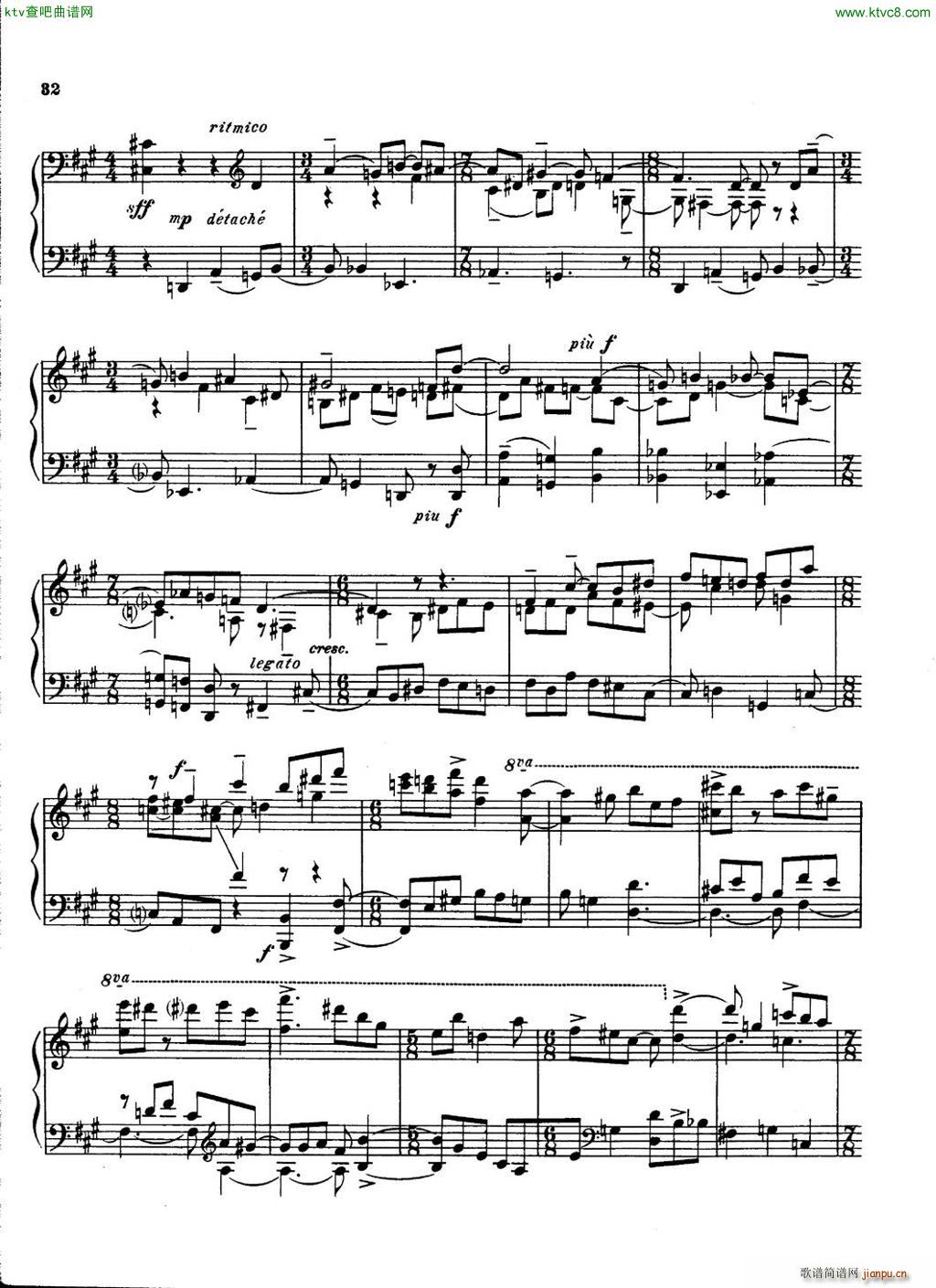 Carter Piano Sonata()32