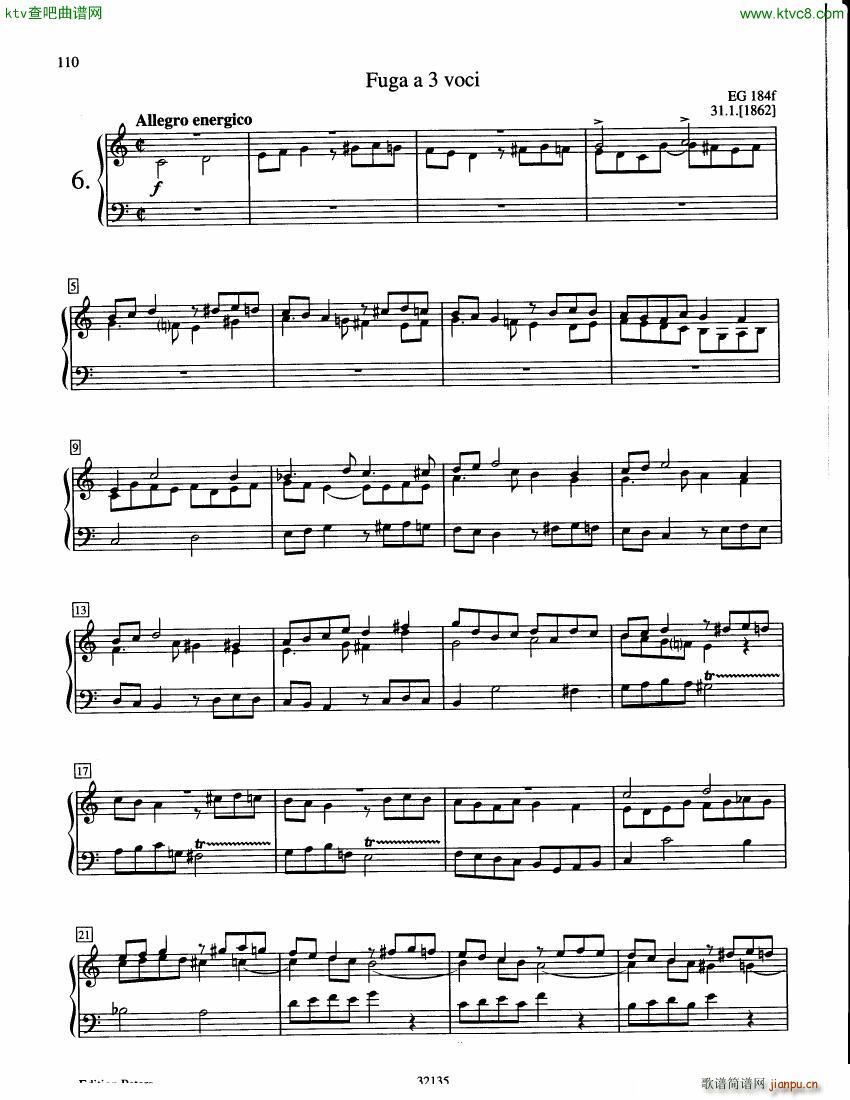 Grieg 7 Fugues EG184a 184g()10