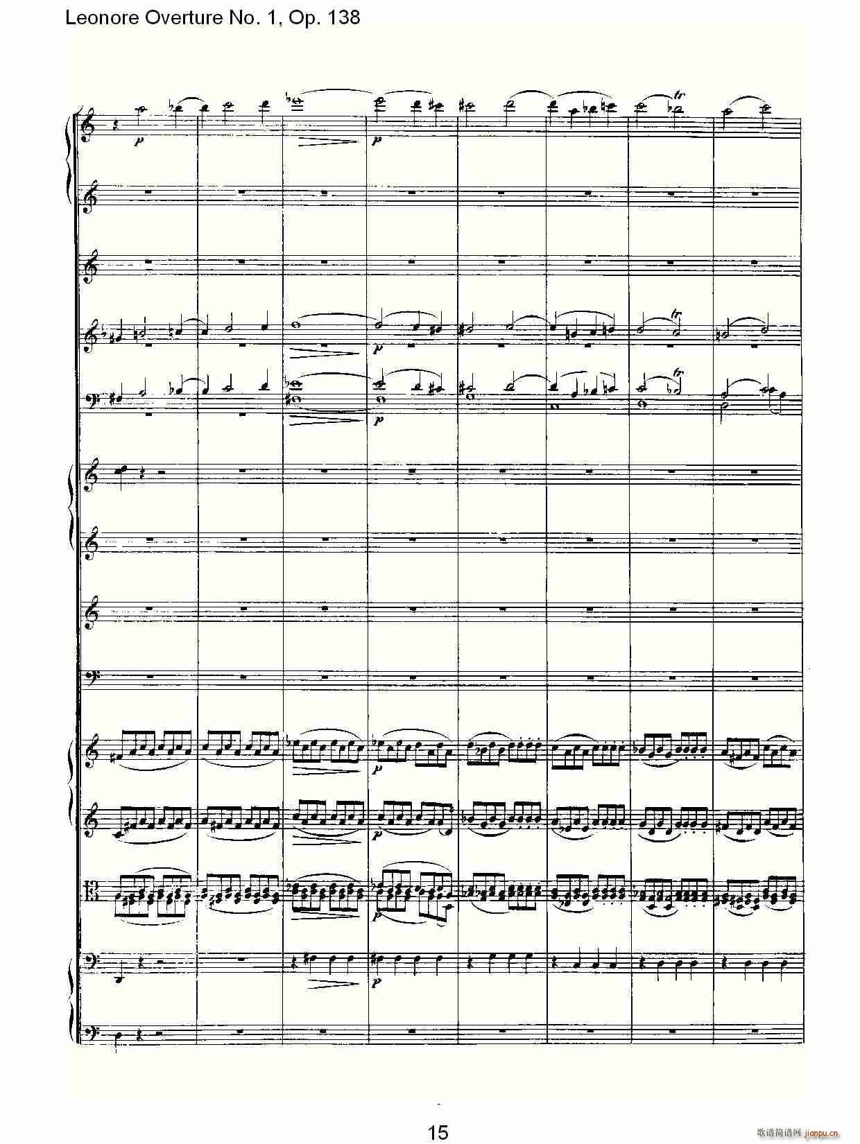 Leonore Overture No. 1, Op. 138(ʮּ)15