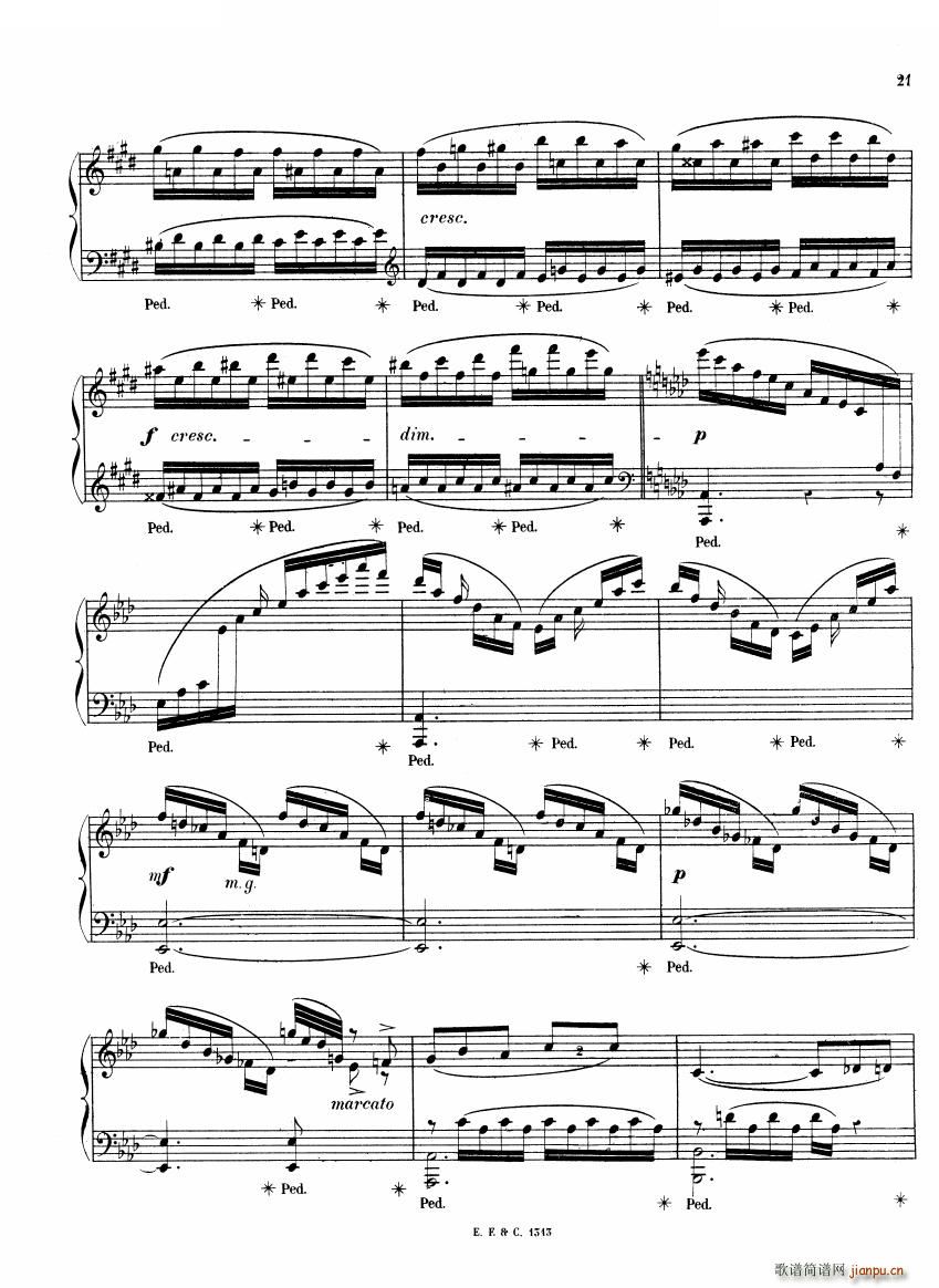 Chaminade 6 Etudes Op35 һ 6 Etudes Op35 һ(ʮּ)21