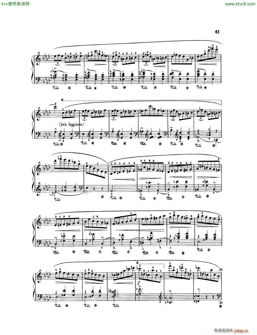 Chopin Op 34 No 1 Waltz in Ab major()8