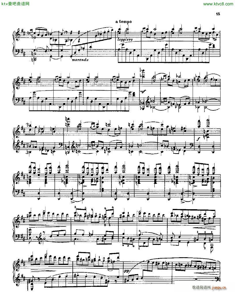 Balakirev Piano Sonata In B Flat Minor()14