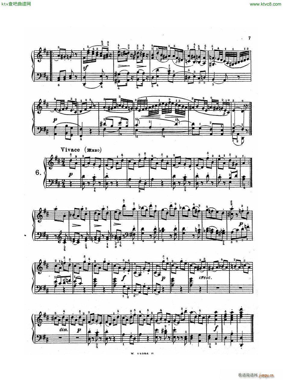 Haydn Twelve Easy Pieces For Piano()8