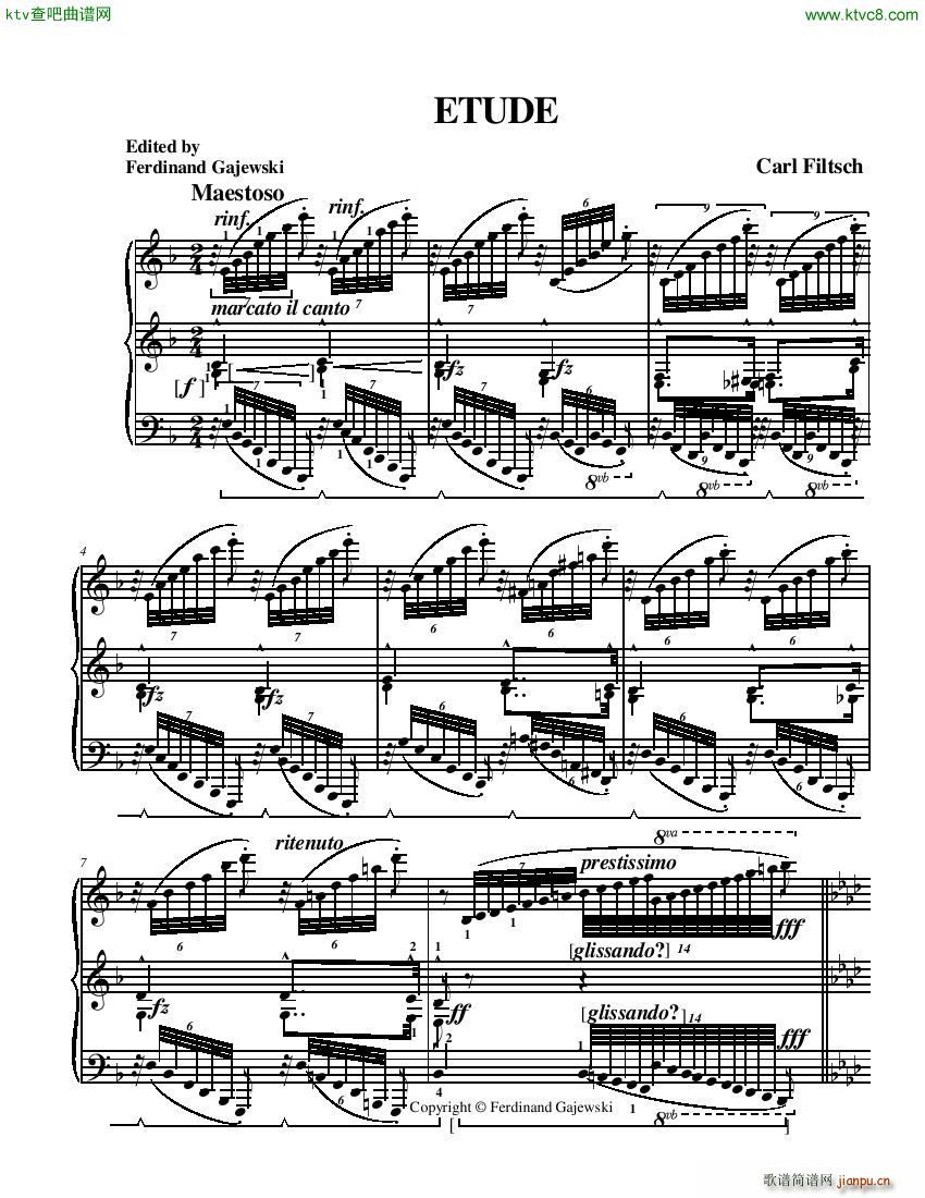 Filtsch op8 etude()1