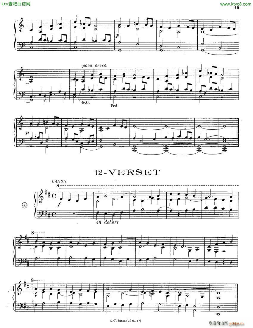 Alain Albert 15 Pieces organ()19