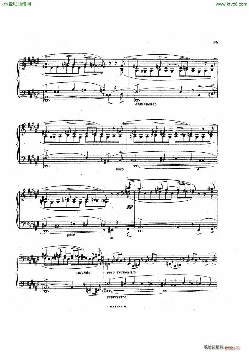 Sonata No 4 Op 6()5