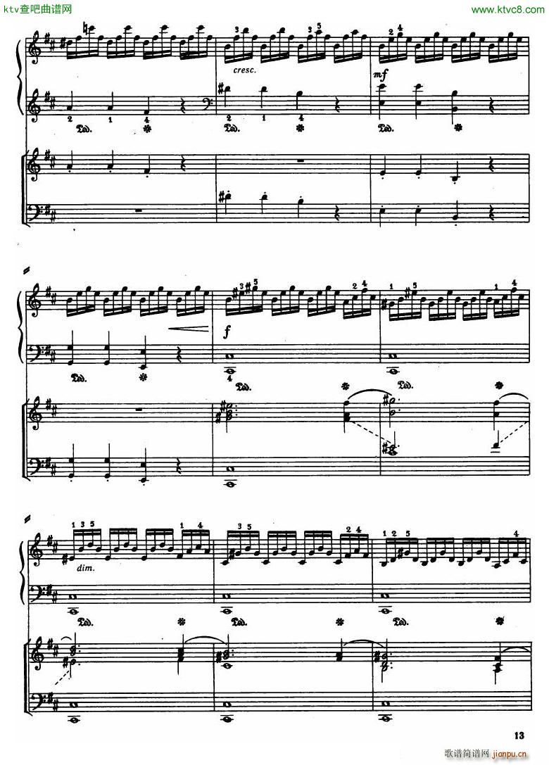 Haydn Piano Concerto in D Major 2pf()11