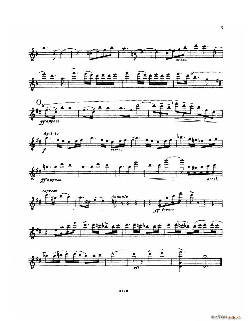 Bowen Suite for violin and piano violin part()7