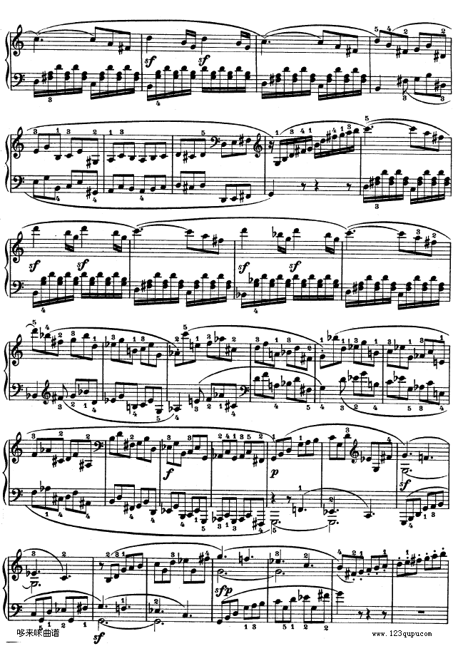 第三钢琴奏鸣曲 -op.2 no.3-贝多芬