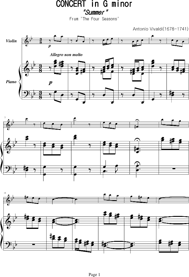 四季・夏-(钢琴谱)1
