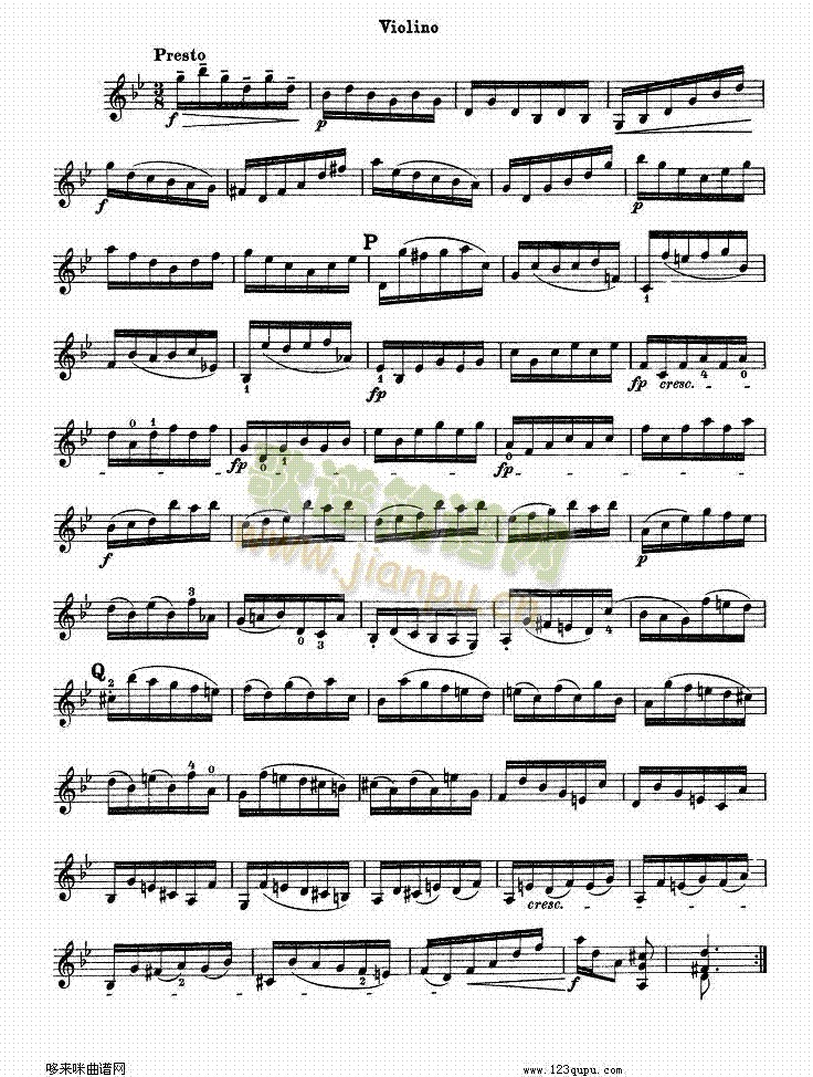 巴赫小提琴协奏曲1(其他乐谱)6