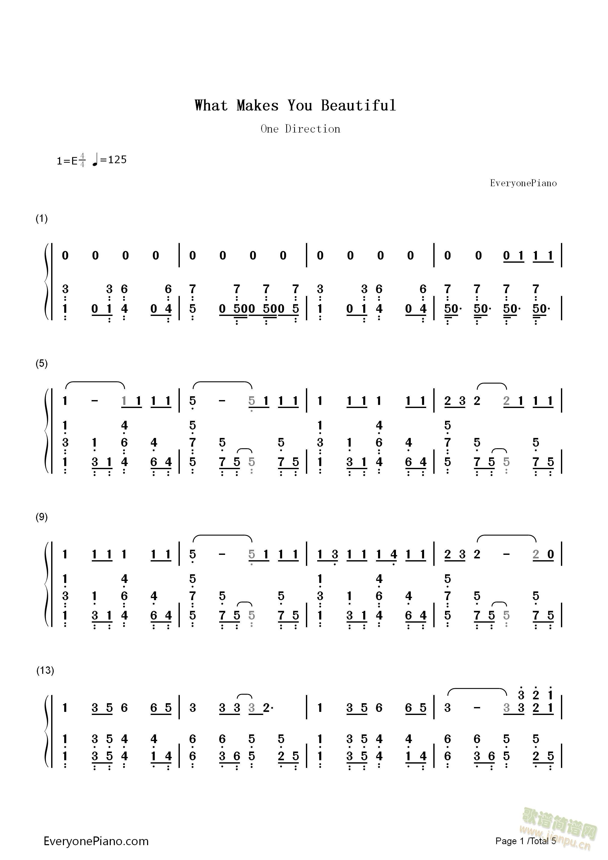 What Makes You Beautiful(ʮּ)1